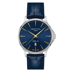 Certina DS-8 40mm. 100 m med safirglas.