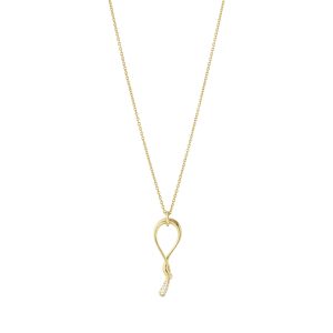 Georg Jensen Mercy Halsband 18 K Guld/Diamanter