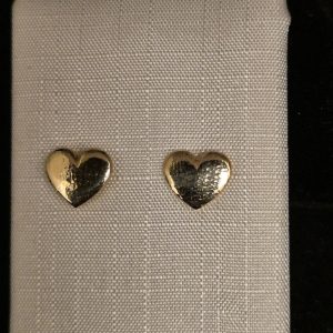 Örhänge18k guld Hjärta 1 ex