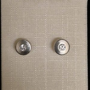 Örhänge vitguld 18k - med Cubic zirkoner. 1 ex