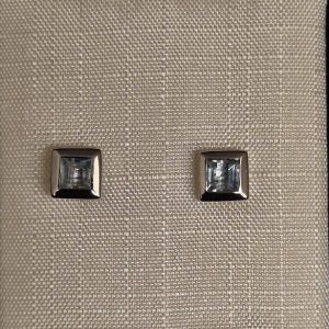 Örhänge vitguld 18k - med Topas. 1 ex