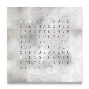 QLOCKTWO – Creator´s Edition Platinum - Tillbehör. Byt din Framsida. 1 exemplar