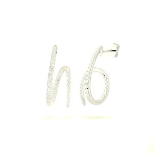 Piero Milano - Aria örhängen 18 k guld med diamanter