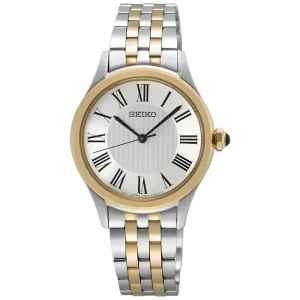 Seiko Dam 29 mm Bicolor. Safirglas. Nyhet!