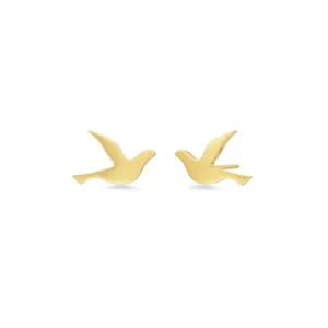 Edblad - Dove Studs Gold