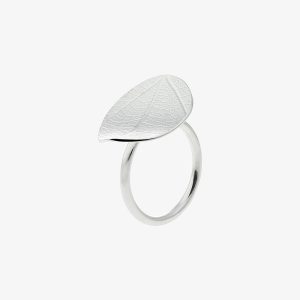 Drakenberg/Sjölin Leaf ring silver. Stl. 18,5