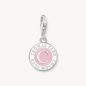 Thomas Sabo Charm - Rosa Coin silver