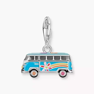 Thomas Sabo Charm - Hängsmycke Original Volkswagen Hippie Bus, silver