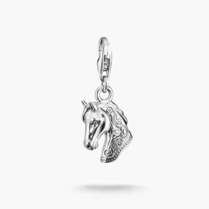 Thomas Sabo Charm - Hängsmycke hästhuvud Original Silver
