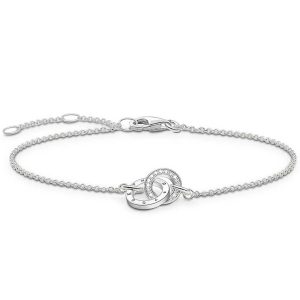 Thomas Sabo - Armband Together med diamanter, silver. 1 ex