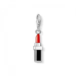 Thomas Sabo Charm - Red Lipstick. Silver. 1 ex