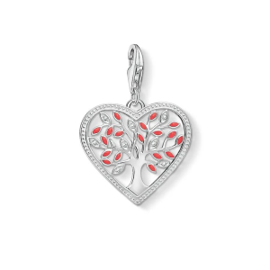 Thomas Sabo Charm - Livets träd Hjärta. silver. 1 ex