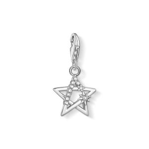 Thomas Sabo Charm - Silver Stjärna med stenar, silver. 1 ex