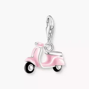 Thomas Sabo Charm - Hängsmycke Rosa skoter, Silver