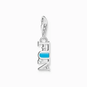 Thomas Sabo Charm - Fun. silver. 1 ex