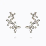 Caroline Svedbom Multi Star Cuff Earrings / Crystal. 1 ex