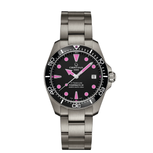 Certina DS Action Powermatic 80.  38 mm - Titan. Världsnyhet! 1 ex i lager