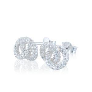 Carolina Gynning –  The knot sparkling mini örhängen