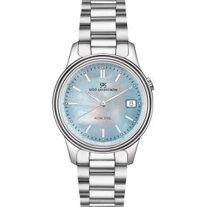 Sjöö Sandström Royal Steel Classic 32 mm. Pärlemo tavla. Nyhet!