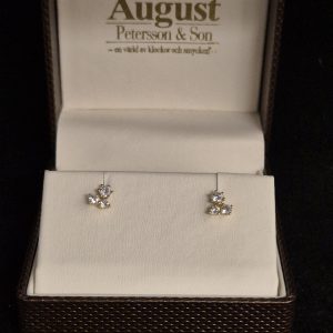 Rivoir Diamant örhängen 18 k med 0,44 ct. Nyhet!