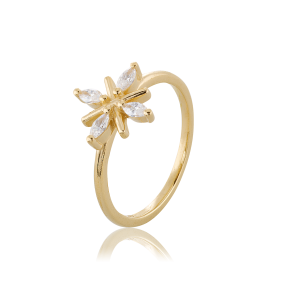 Carolina Gynning – Snowflake ring 1 ex Stl. 17 mm