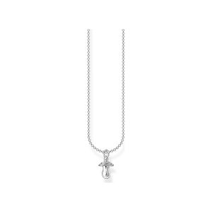 Thomas Sabo Halsband med Napp symbol silver. Sista ex