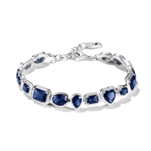 Thomas Sabo Elyndra - Armband med blå nanokristall, Silver