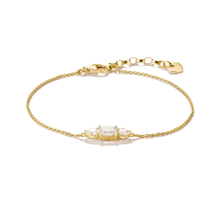 Thomas Sabo Armband zirkonia Bold Elegance 18k guldplätering