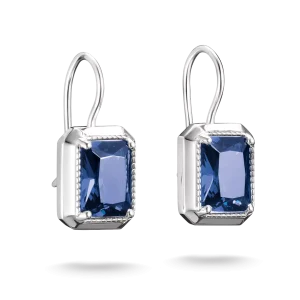 Thomas Sabo Elyndra - Örhängen med Blå stenar i oktantslipning, Silver. Nyhet!