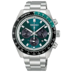 Seiko Prospex Speedtimer "Emerald" Solar Chronograph 41 mm.  Ny modell. 1 ex