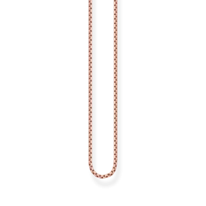 Thomas Sabo Venezia Halsband/kedja Silver/Rosé 42 cm