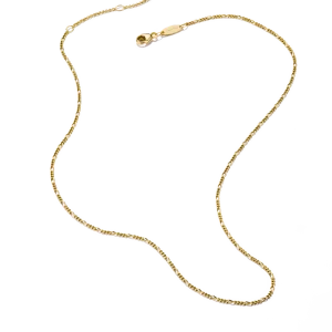 Thomas Sabo Charm-halsband Figaro-design guldpläterad 45 cm