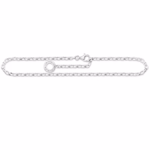 Thomas Sabo Charm - Vristlänk silver - Medium 24/26 cm.