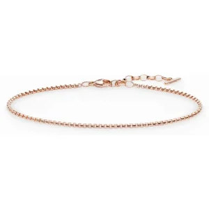 Thomas Sabo Venezia Armband/kedja Silver/Rosé 16-19 cm