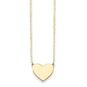 Thomas Sabo Halsband Hjärta Guldförgyllt