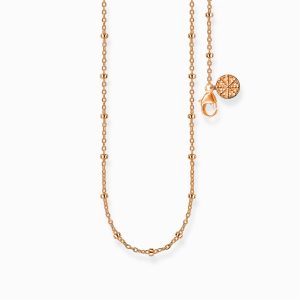Thomas Sabo Halsband/kedja Silver/Rosé 45 cm