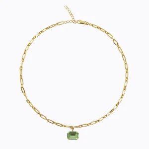 Caroline Svedbom Mini Lydia Necklace / Peridot