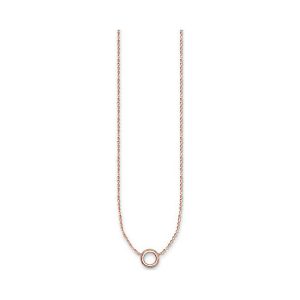 Thomas Sabo Charm Halsband/kedja Silver/Rosé 45 cm
