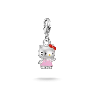 Thomas Sabo Charm - Hello Kitty Charm Rosa – Original.  Nyhet!