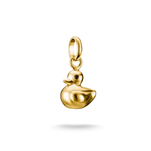 Thomas Sabo Charm - Hängsmycke Anka. Connect guldpläterad.