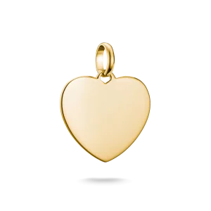 Thomas Sabo Charm-hängsmycke Hjärta. Connect guldpläterad.