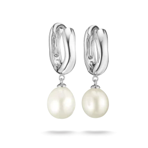 Thomas Sabo - Örhängen, Creoler med pärla. Nyhet!