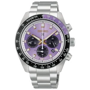 Seiko Prospex Speedtimer 145 års "Edo Purble" Solar Chronograph 41 mm. Limiterad. Nyhet. 1 exemplar