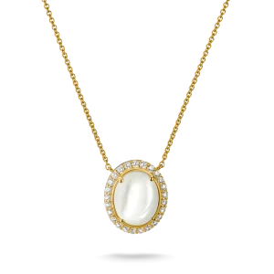 Thomas Sabo Halsband - pärlemor med vit zirkonia. Nyhet!