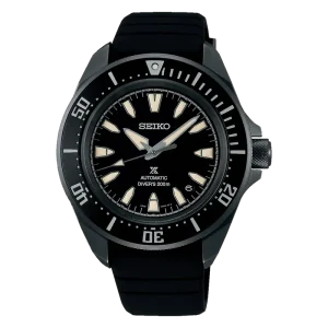 Seiko Prospex Automatic 42 mm 200M Diver. Samurai black edition