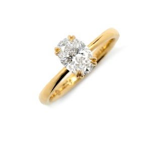 O´dwyer Stockholm - Olivia I Diamond 0,70 ct Ring With Hidden Halo