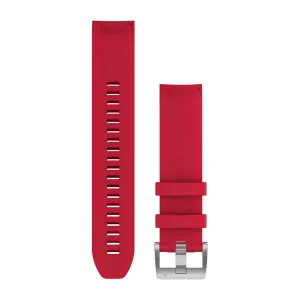 Garmin QuickFit silikonarmband 22 mm Röd. Till Marq Gen. 2.  1 ex