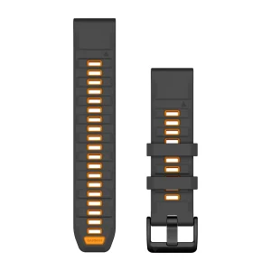 Garmin QuickFit silikonarmband 22 mm Grå/gul
